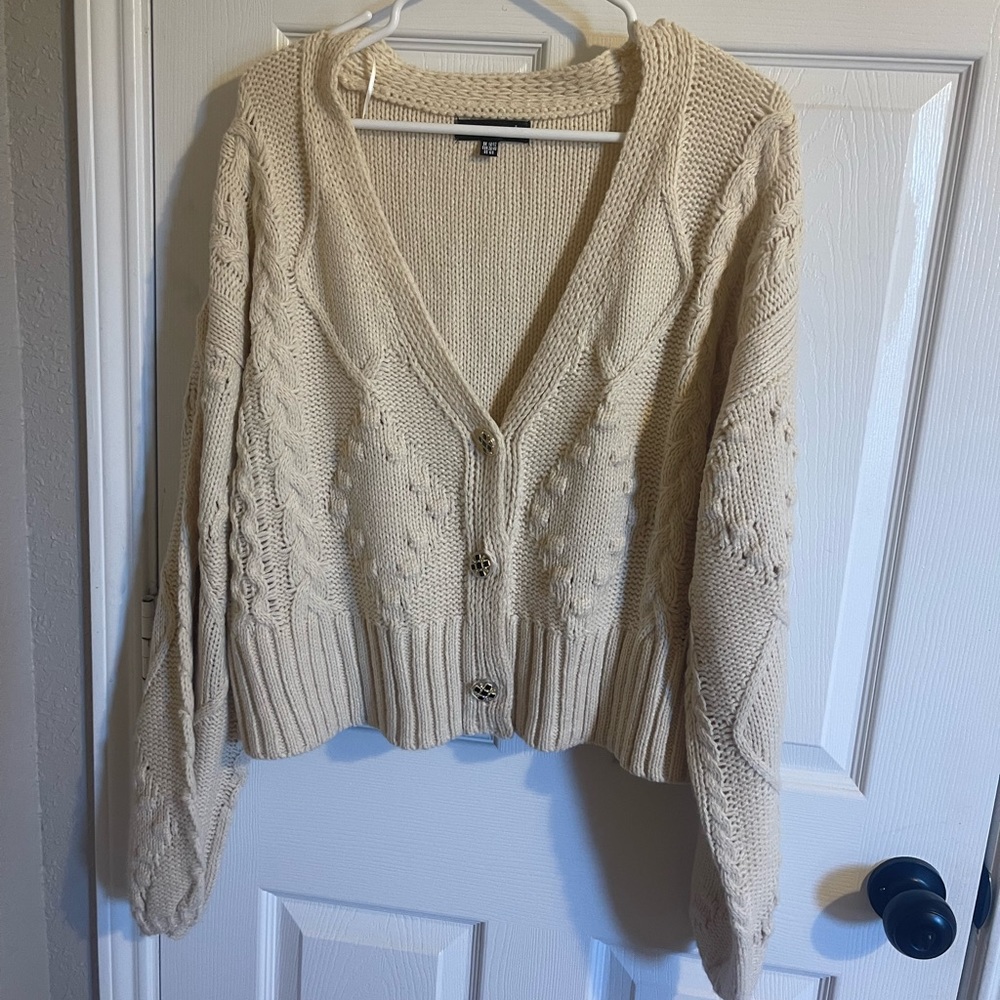 Chunky knit sweater